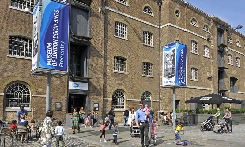 Museum Of London Docklands Exterior