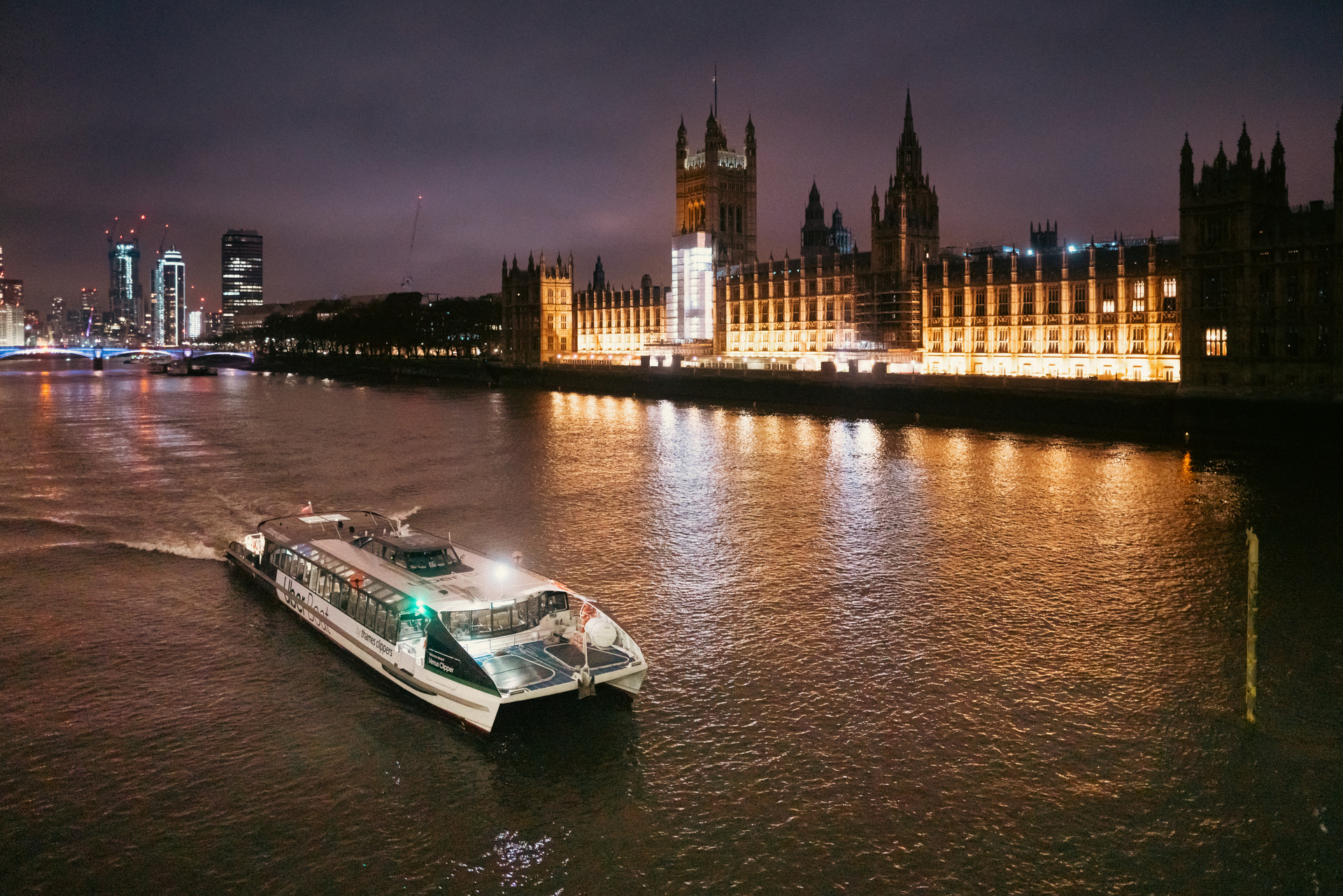 Venus Clipper and Westminster