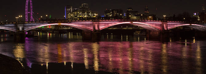 Lambeth Bridge Illuminated River © Paul Crawley