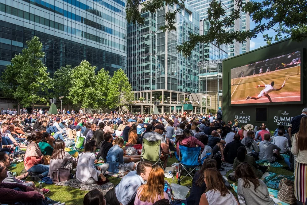 Wimbledon Canary Wharf